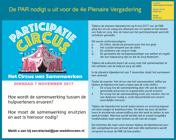 uitnodiging 7 november 2017 2